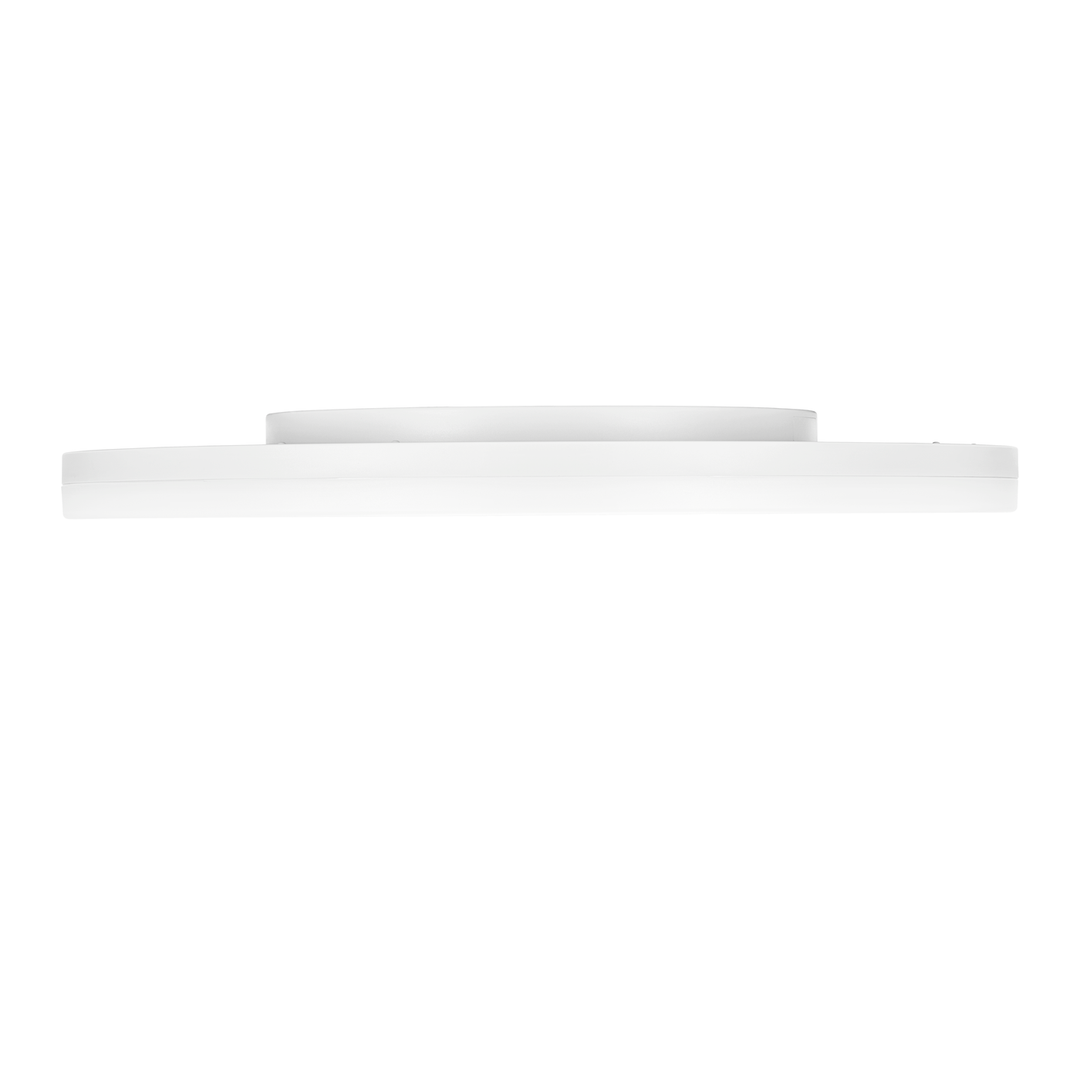 Anbauleuchte LED SLICE CIRCLE VI weiss, 38/55W, 3000/4000K, IP54, DALI / Push