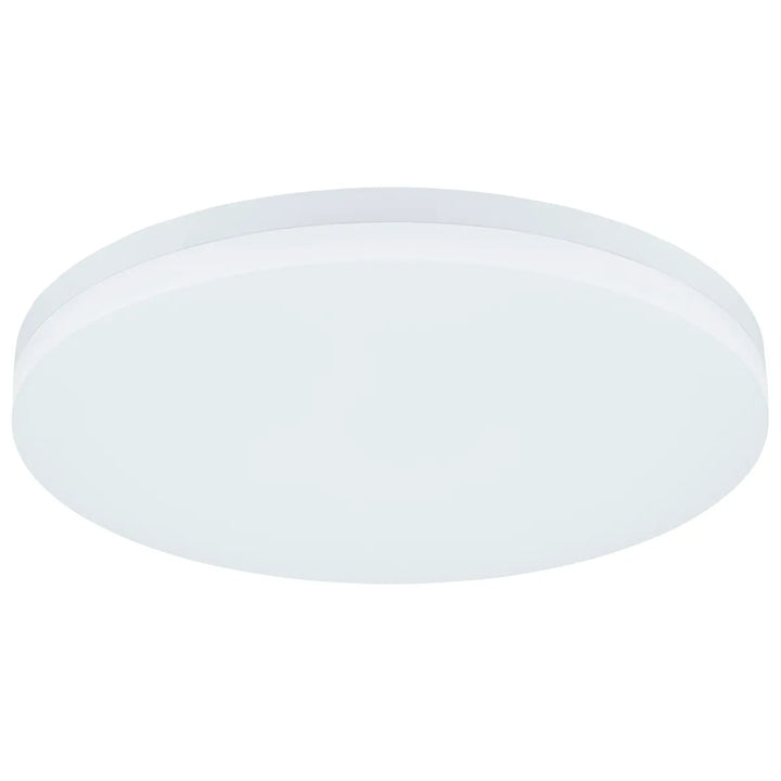 ANBAULEUCHTE LED SLICE CIRCLE IV PLUS WEISS, 24/32W, 3000/4000K, IP54, PHASEDIM