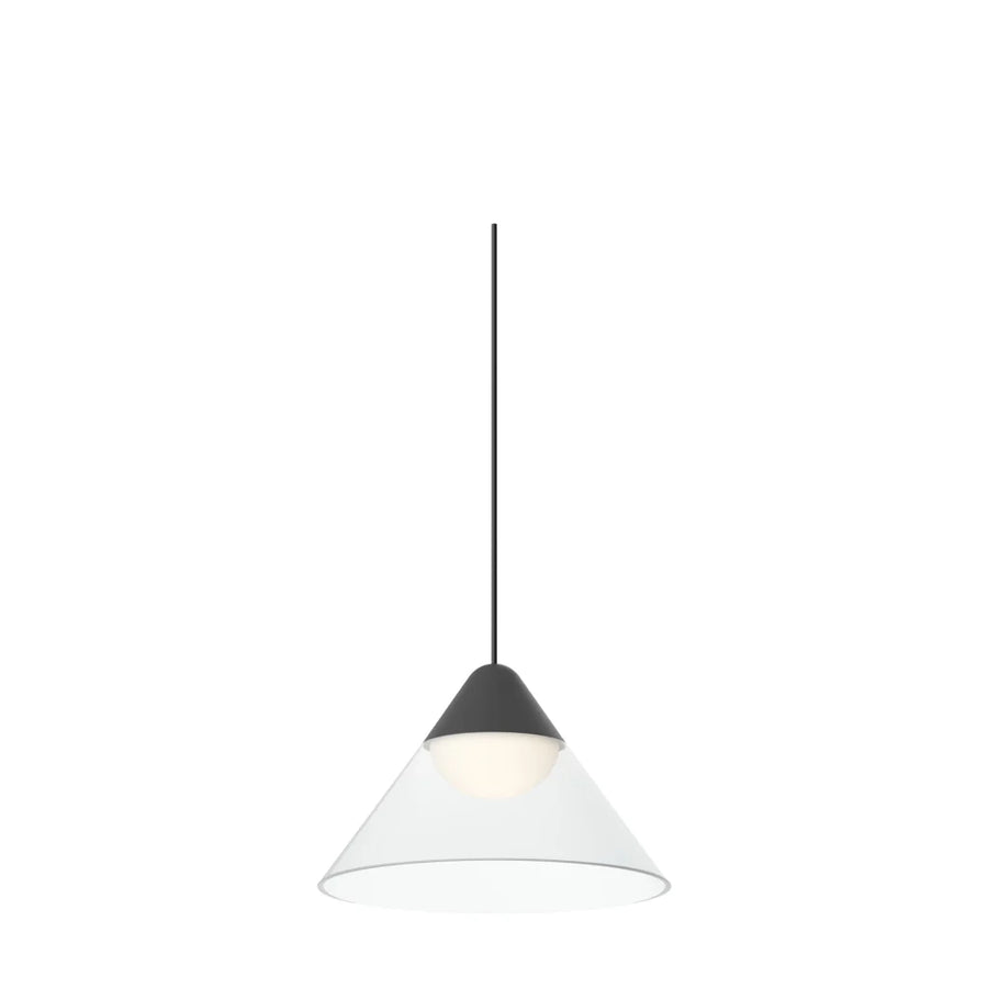 Beneito Faure ARK SPACE Pendelleuchte, schwarz-transparent