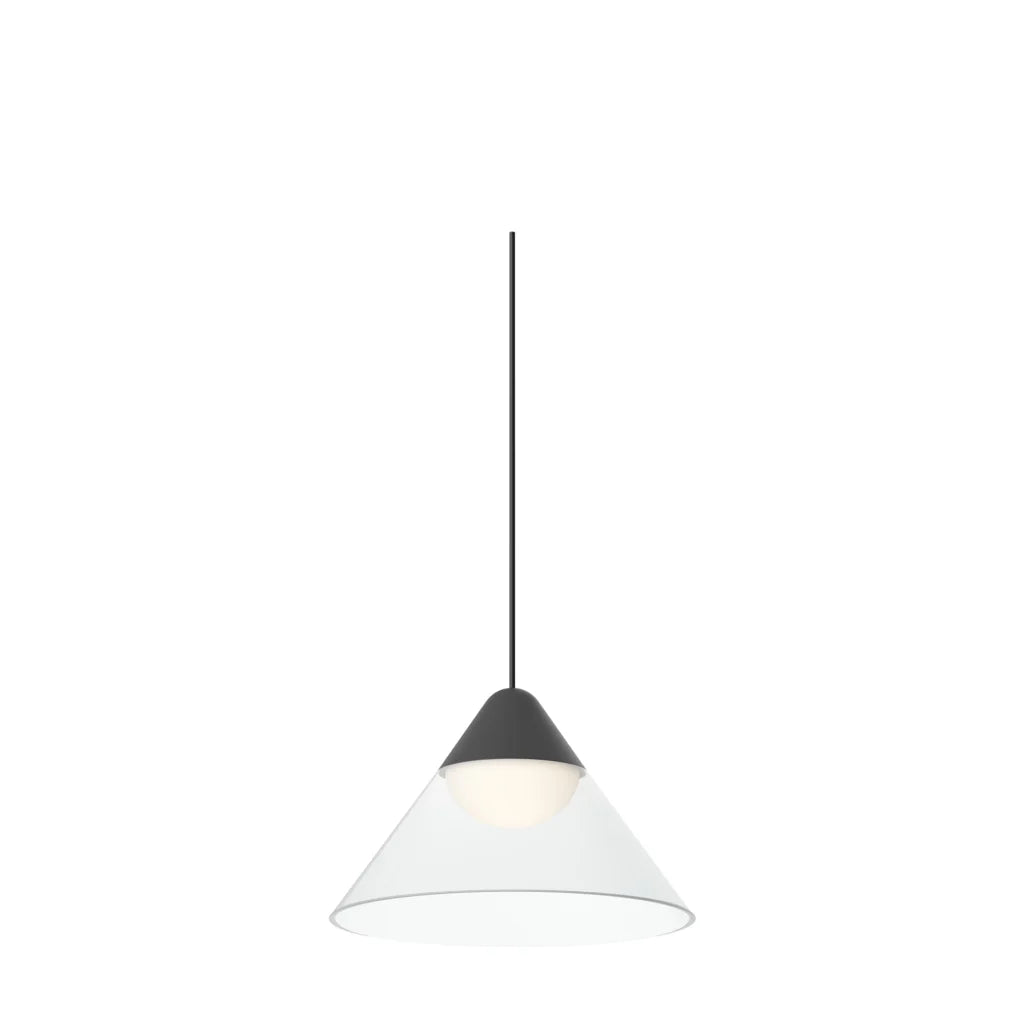 Beneito Faure ARK SPACE Pendelleuchte, schwarz-transparent