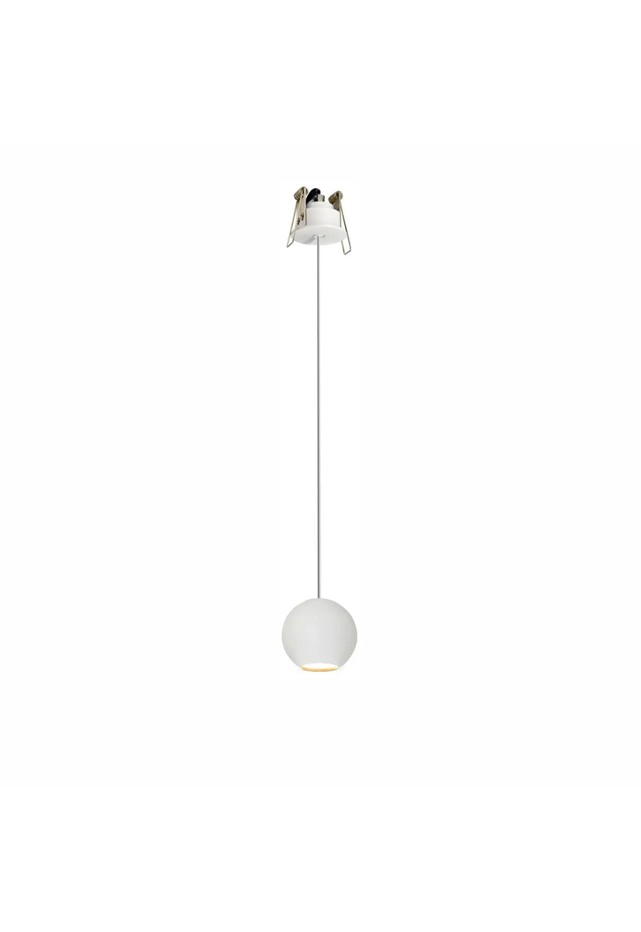 Beneito Faure BORA SUSPENSION RECESSED Pendelleuchte, weiss