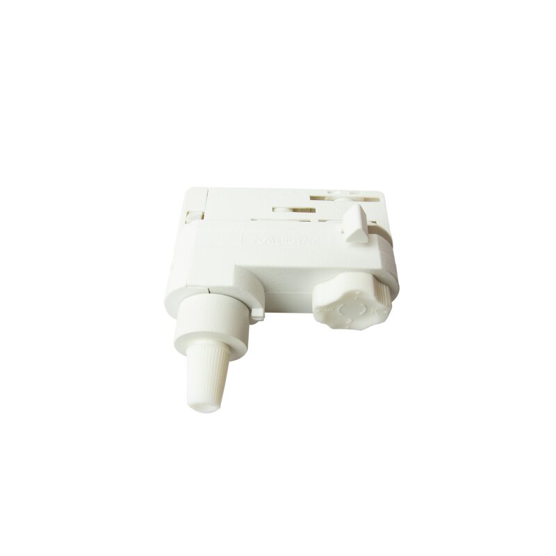DOTLUX 3 Phasen-Adapter für Pendelleuchten mit Kabelzugentlastung weiß