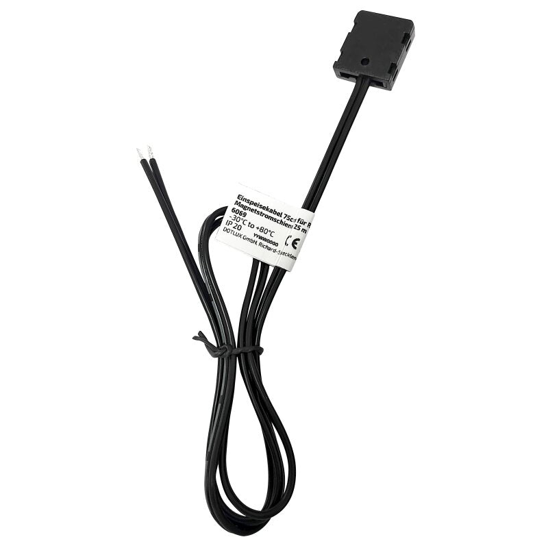DOTLUX Einspeisekabel 75cm für RETAILO Magnetstromschiene 25mtr.