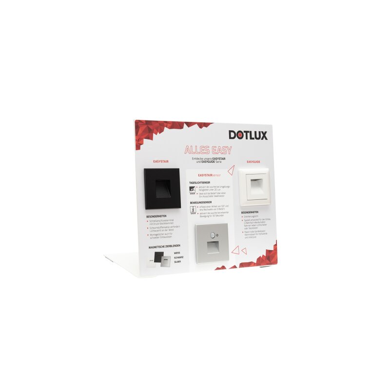 DOTLUX L-Aufsteller EASYSTAIR deutsch