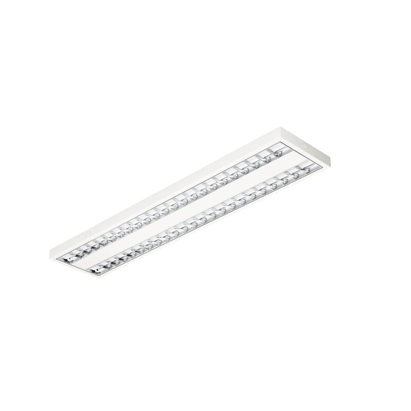 DOTLUX LED-Aufbauleuchte GRIDlong max. 48W 1495x295mm POWERselect 4000K UGR<16