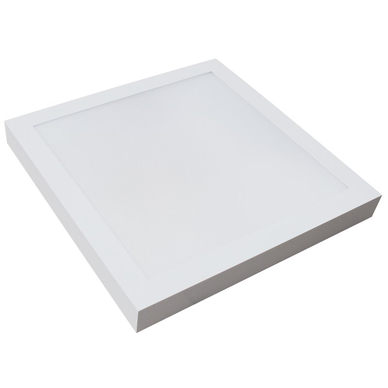 DOTLUX LED-Aufbauleuchte PANELbig-ugr 425x425mm max. 25W COLORselect POWERselect mit 4poligem Stecker für HCL inkl. Netzteil