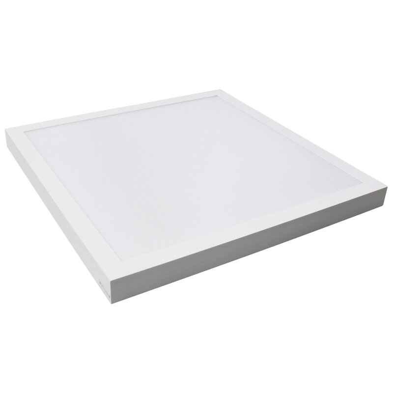 DOTLUX LED-Aufbauleuchte PANELbig-ugr 625x625mm max. 34W COLORselect POWERselect mit 4poligem Stecker für HCL inkl. Netzteil