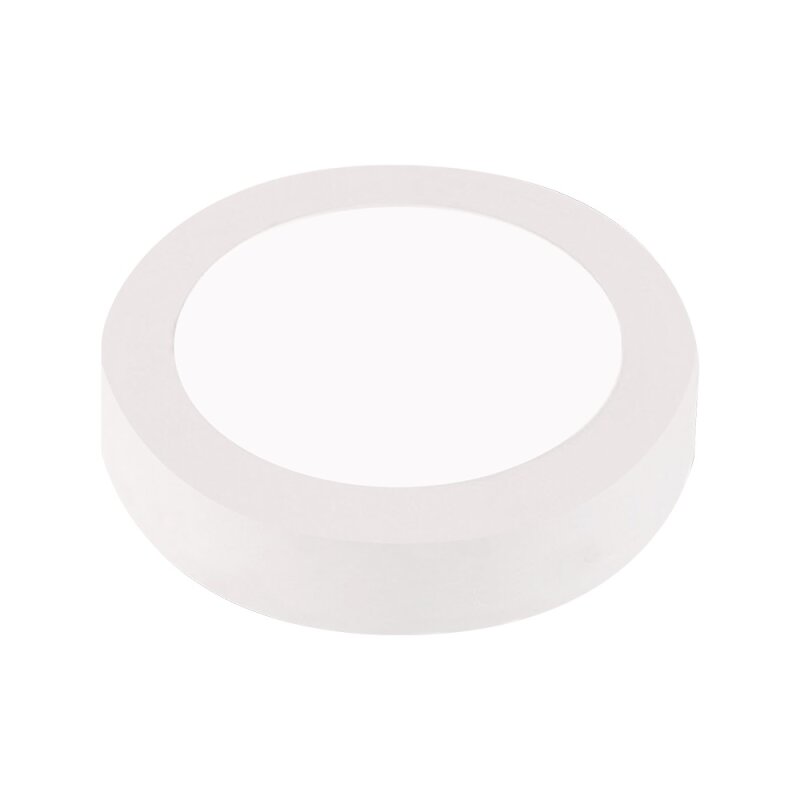 DOTLUX LED-Panel TOPround Ø225mm 18W 3000K mit Aufbaurahmen rund