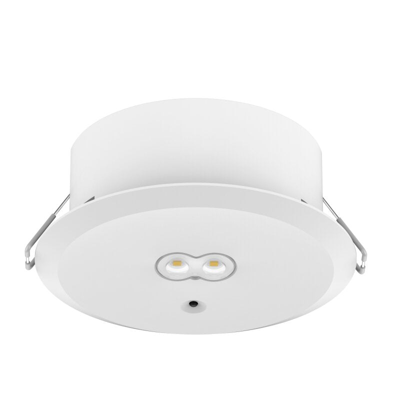DOTLUX LED-Sicherheitsleuchte EXITtop mit Selbsttest inkl. 2 austauschbaren Linsen weiß 3h
