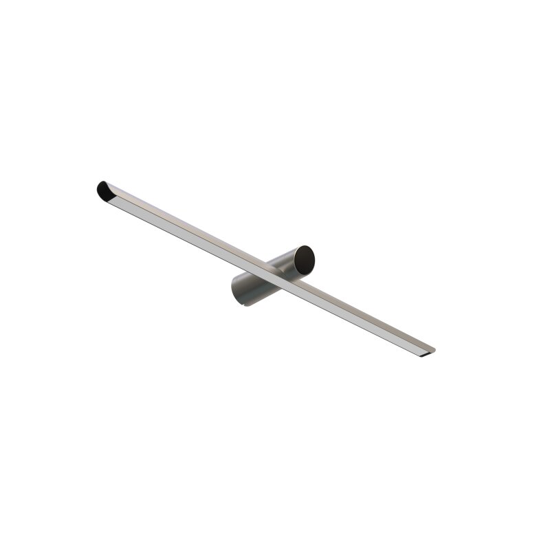 DOTLUX LED-Spiegelleuchte SKYLAR 9,5W 3000K silber