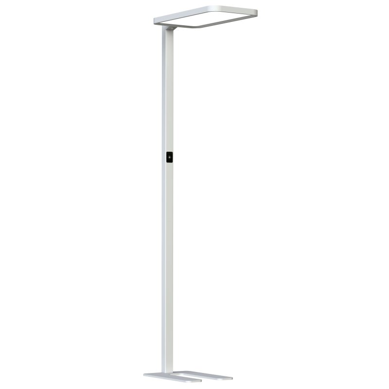 DOTLUX LED-Stehleuchte STUDIObutler 80W 4000K dimmbar silber