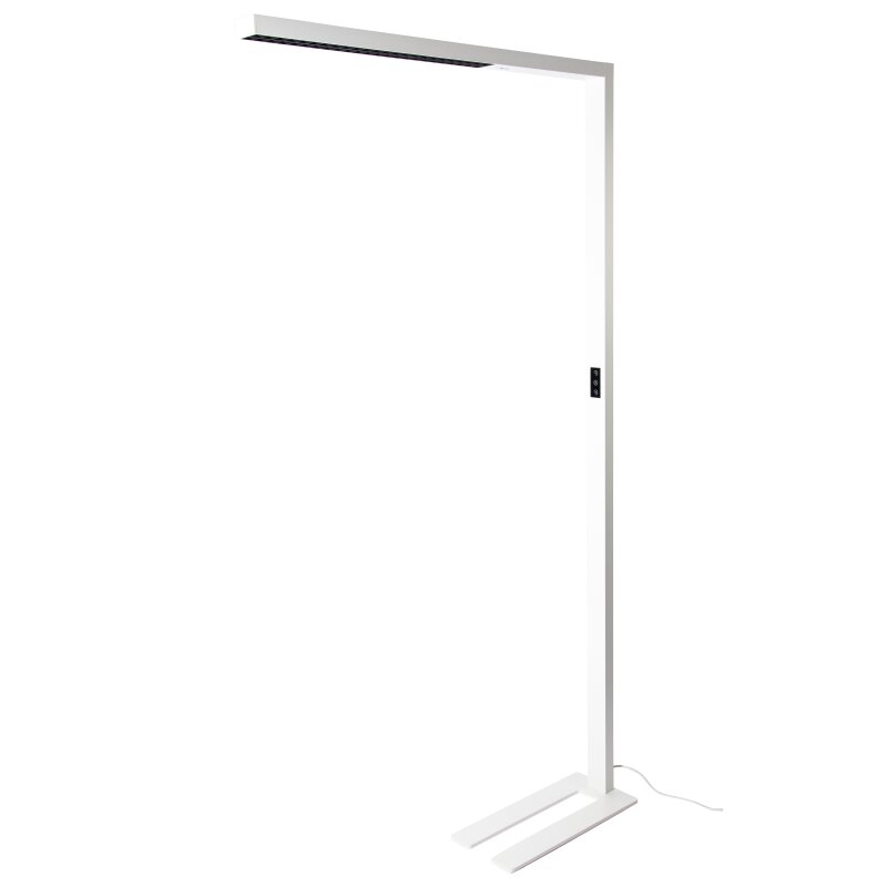 DOTLUX LED-Stehleuchte STYLEbutler 80W 4000K tageslichtabhängige Dimmung weiß