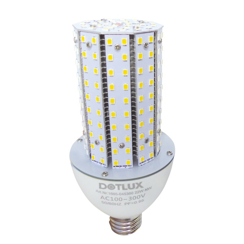 DOTLUX LED-Strassenlampe RETROFITprotect E27 18W 4500K