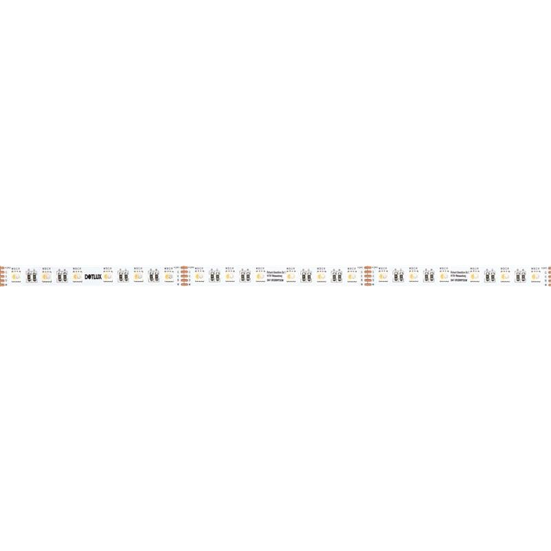 DOTLUX LED-Streifen 144W 12mm RGBW IP20 5m-Rolle inkl. 50cm Anschlusskabel beidseitig