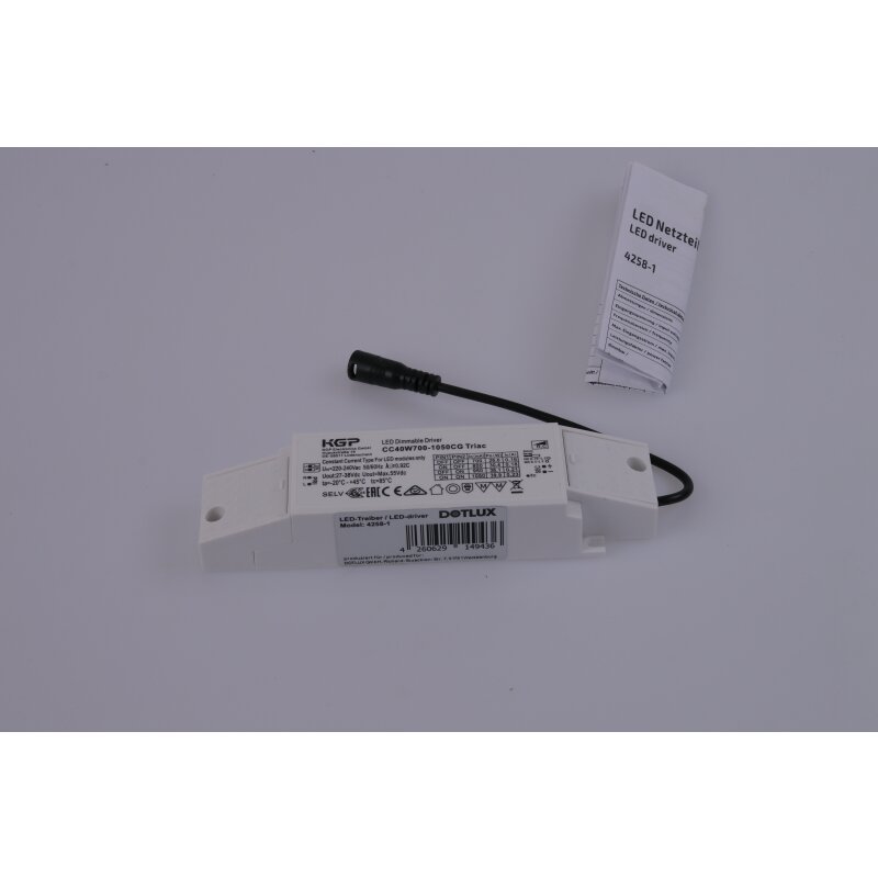 LED-Netzteil CC 27-40W 700-1050mA 27-38V dimmbar Phasenan-/abschnitt