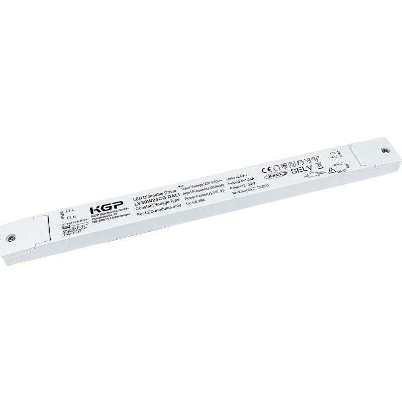 LED-Netzteil CV 24V 12-30W <0,19A dimmbar DALI IP20