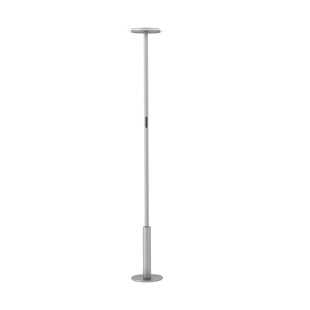 LITEN CAFE LED-Deckenfluter Ø 298 mm, silber
