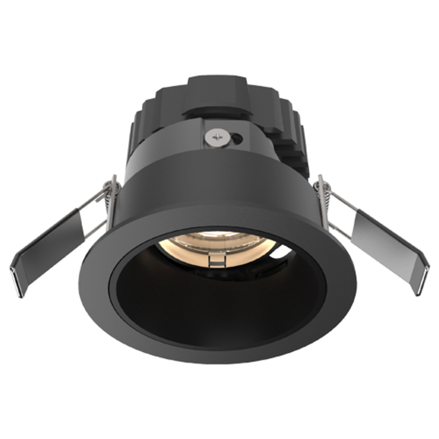 LITEN CLUB TA5 LED-Einbauleuchte Set schwarz, 60°, DALI2 / Push