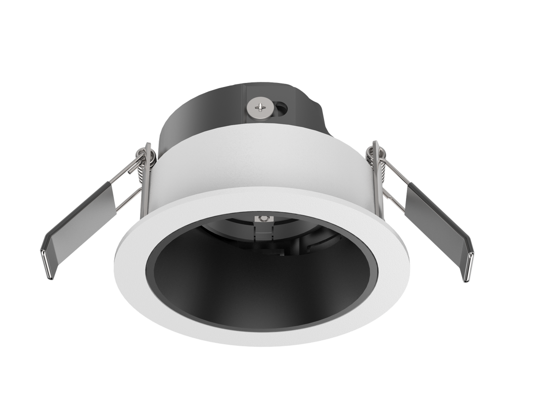 LITEN CLUB TA5 LED-Einbauleuchte Set weiss/schwarz, 35°