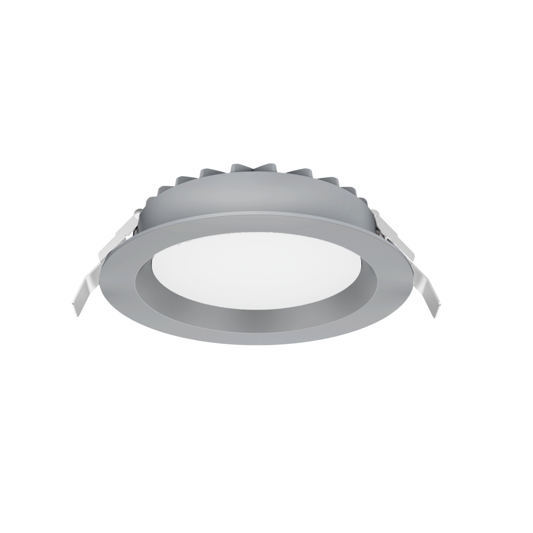 LITEN LINEA 120 LED-Downlight Ø 170 mm, silber