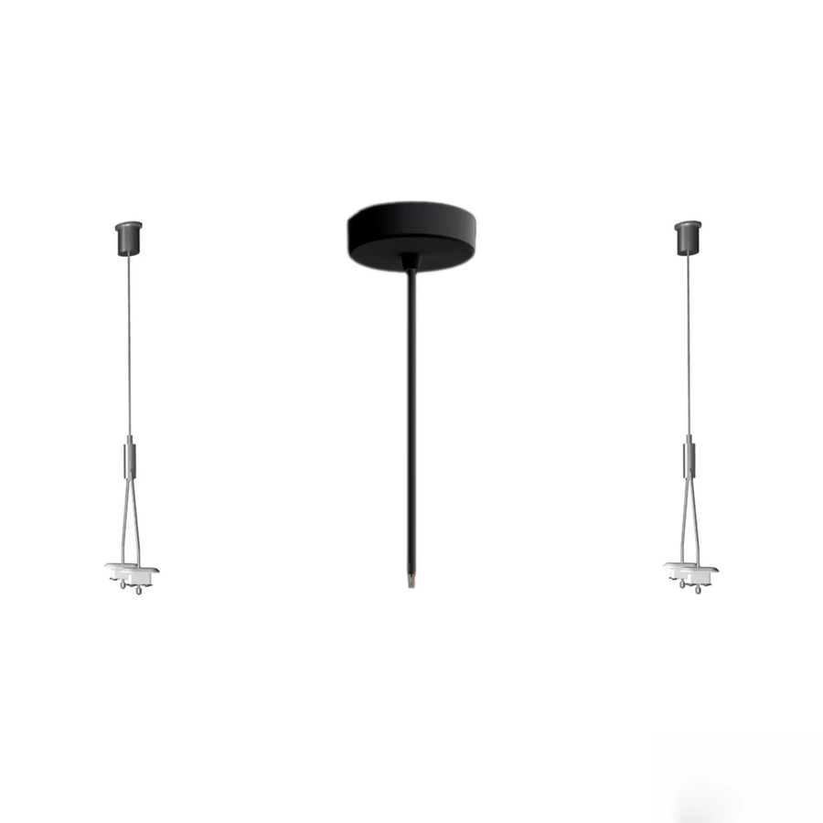 LITEN LINO Pendel-Set schwarz