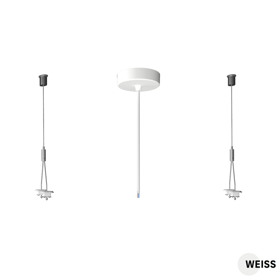 LITEN LINO Pendel-Set weiss