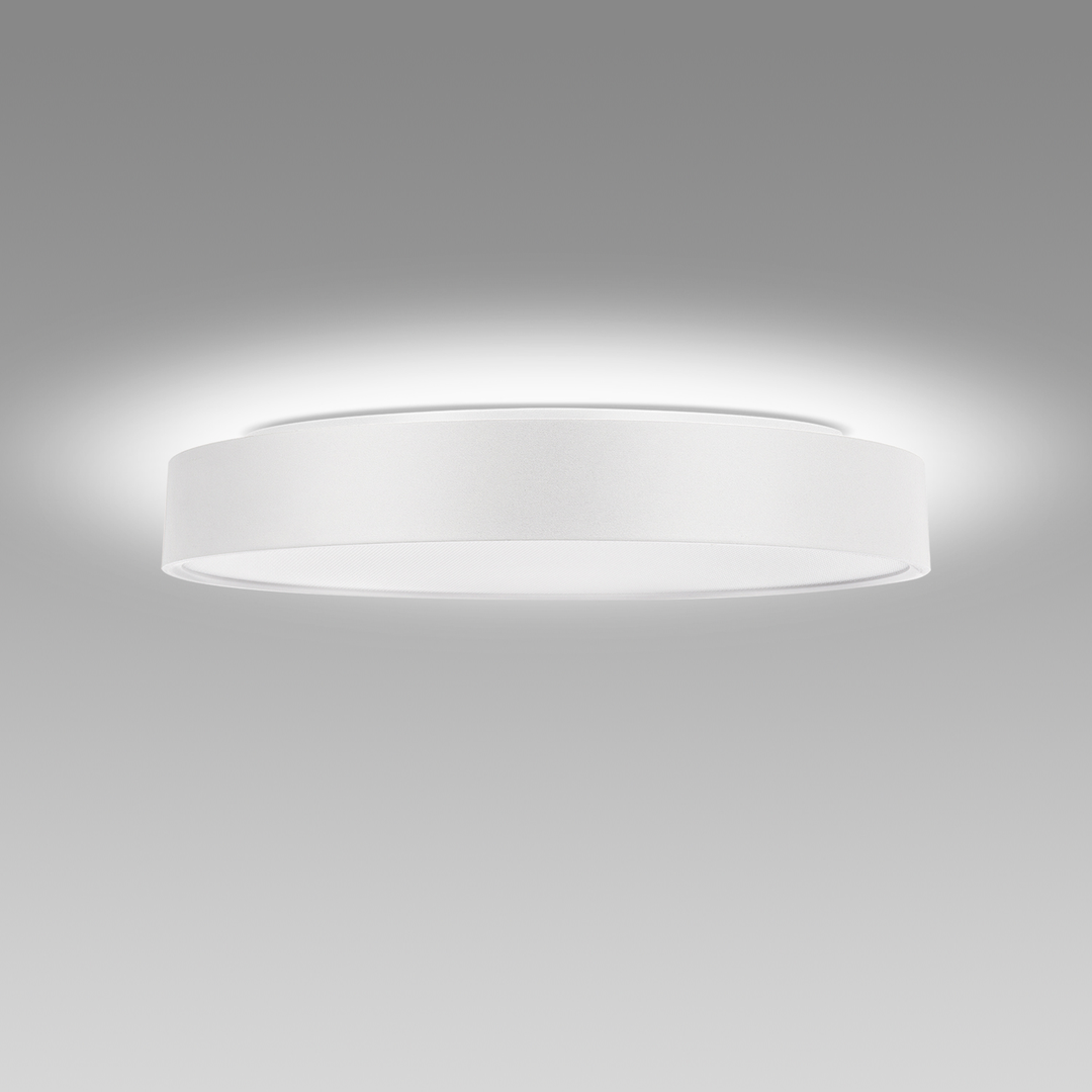 LITEN MODUDISC LED-Anbau- und Pendelleuchte Ø 450 mm, weiss