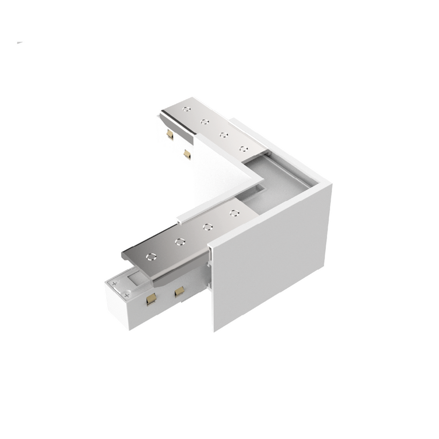 LITEN MODULINE L-Verbinder hoch horizontal weiss für 48V-Schienensystem