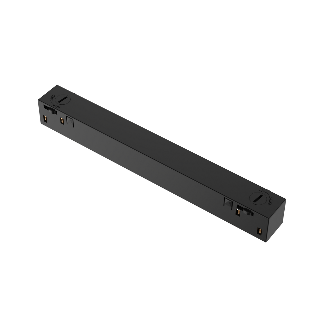 LITEN MODULINE elektrischer Verbinder linear kurz schwarz für 48V-Schienensystem