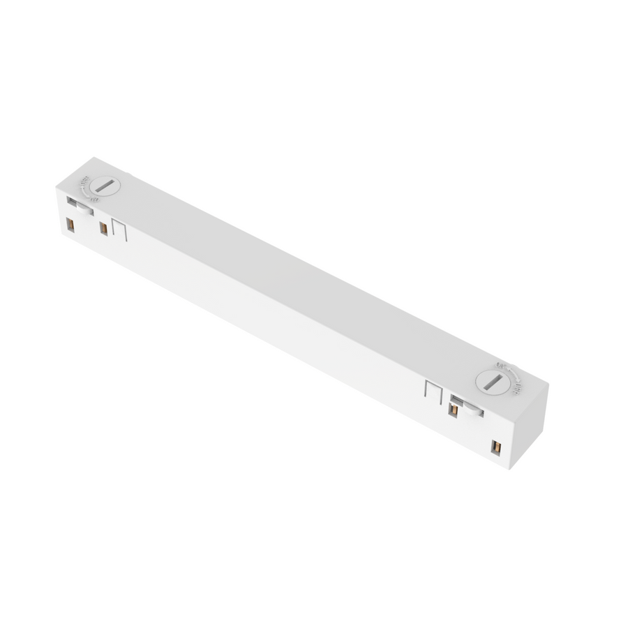 LITEN MODULINE elektrischer Verbinder linear kurz weiss für 48V-Schienensystem