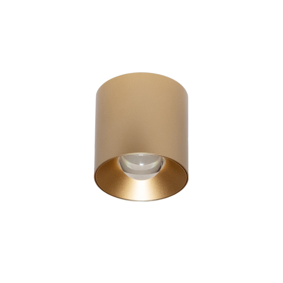 LITEN OPTIS 80 LED-Anbaudownlight Ø 80 mm, ambergold