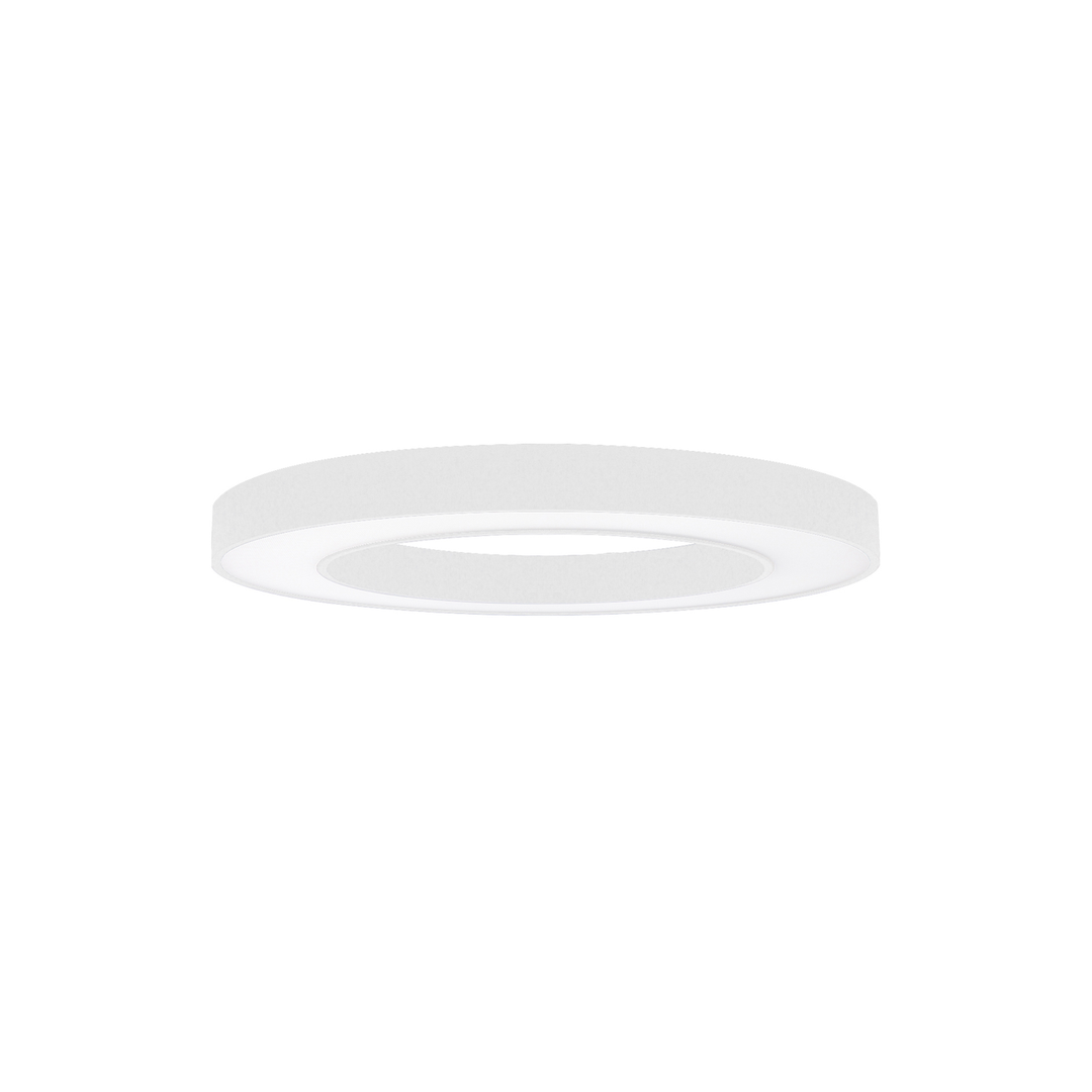 LITEN RING LED-Anbau- und Pendelleuchte Ø 600 mm, weiss