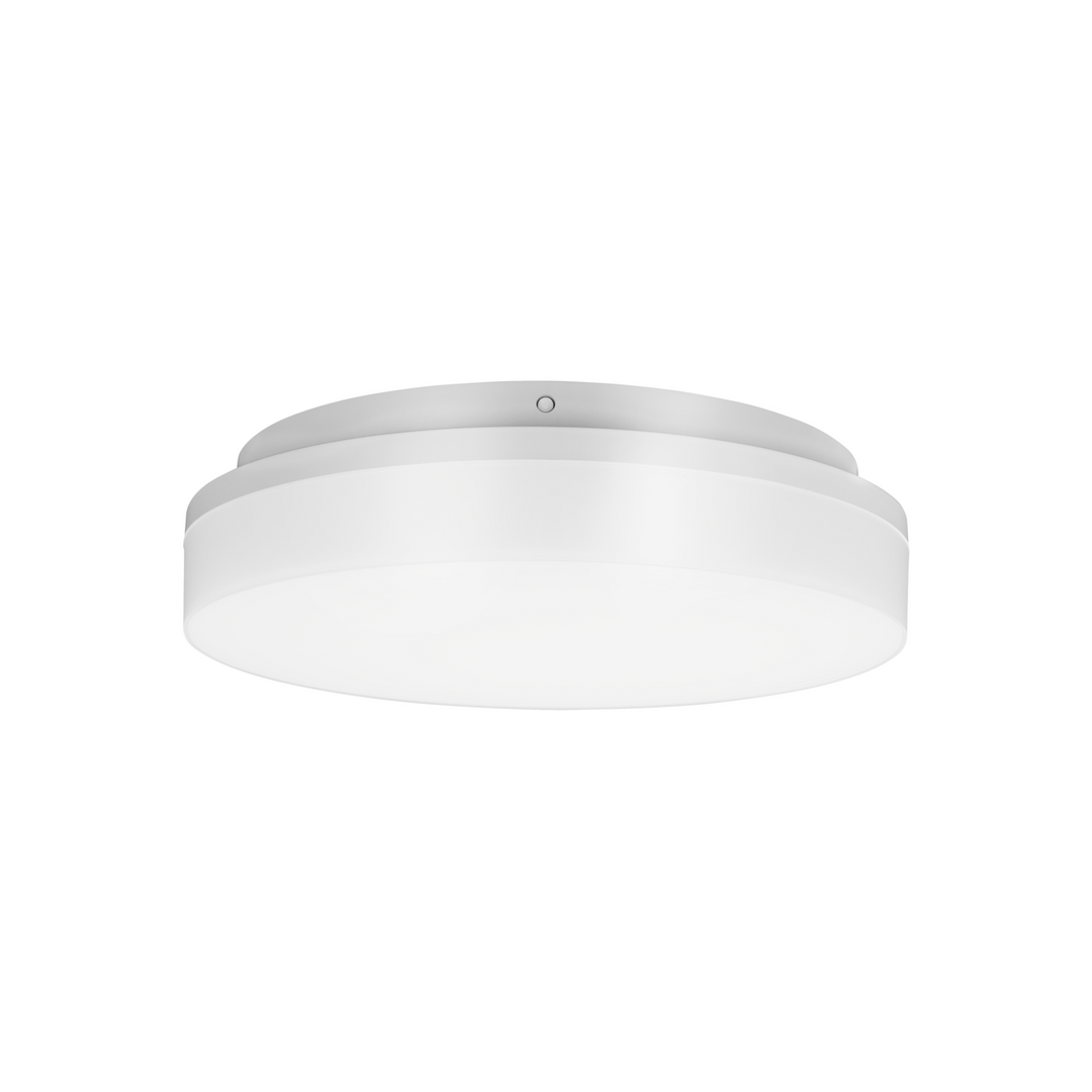 LITEN SLICE CIRCLE II LED-Deckenleuchte Ø 220 mm weiss, IP54