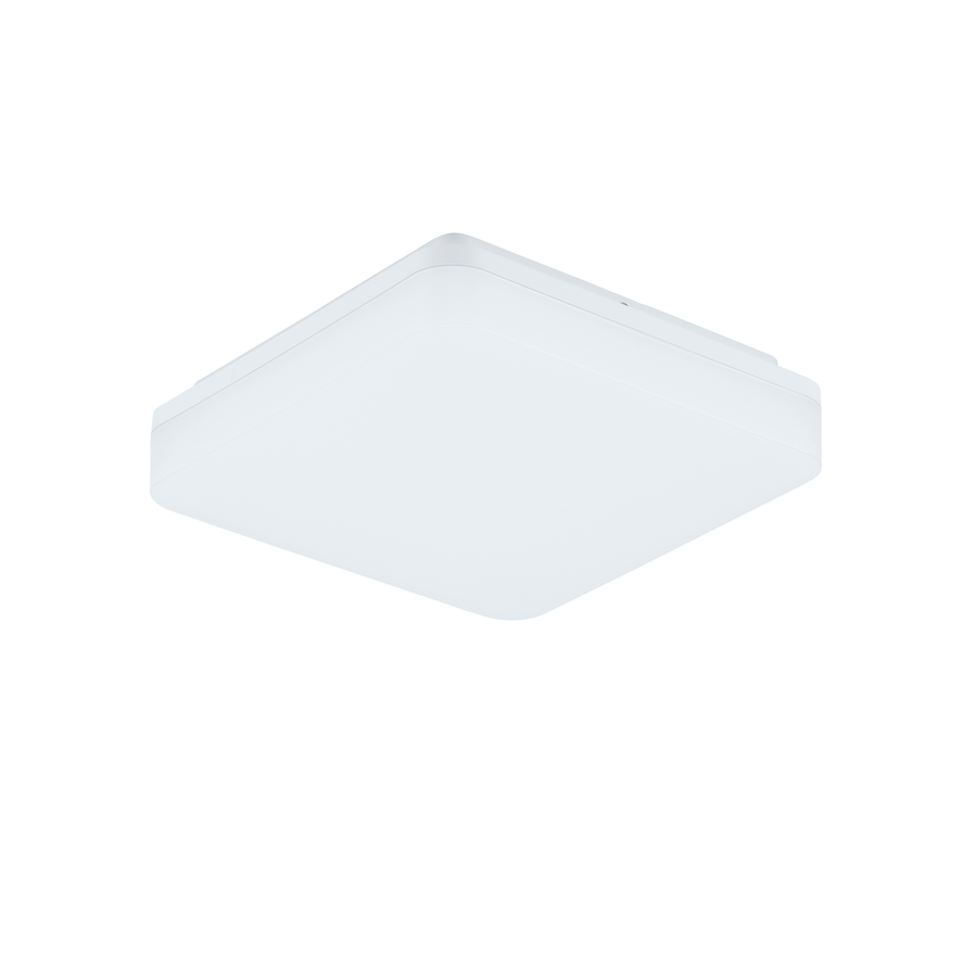 LITEN SLICE SQUARE II N LED-Anbauleuchte 210x210 mm weiss, IP54, mit HF-Sensor