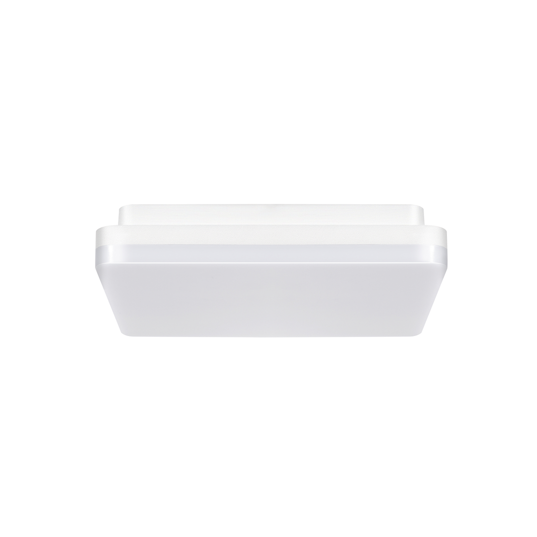 LITEN SLICE SQUARE III N LED-Anbauleuchte 260x260 mm weiss, IP20, DALI2 / Push
