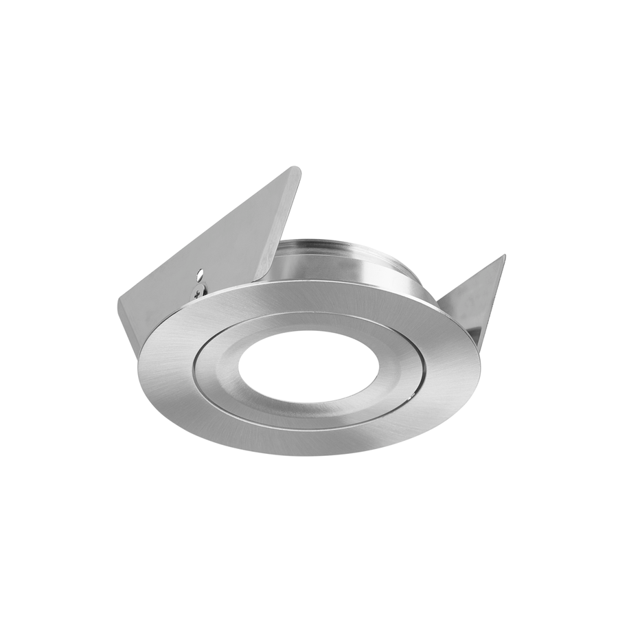 LITEN SLIM 80 LED-Einbauleuchte Set aluminium, 2700K