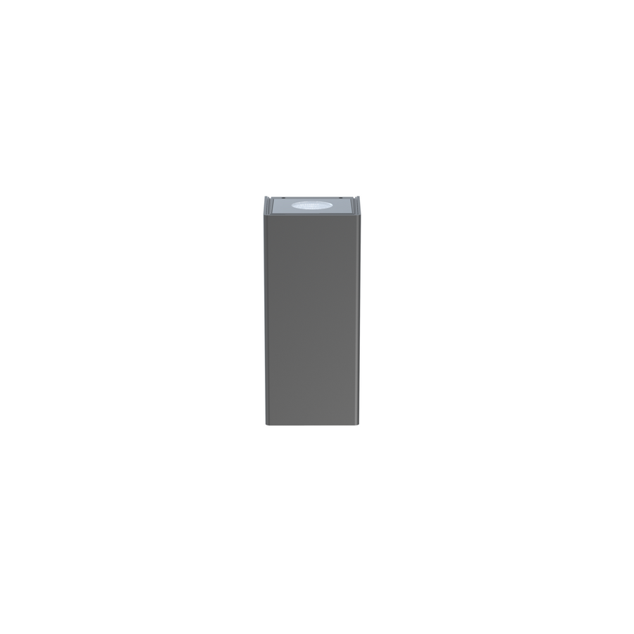 LITEN TECA LED-Wandleuchte anthrazit, Up/Down, IP65, DALI2