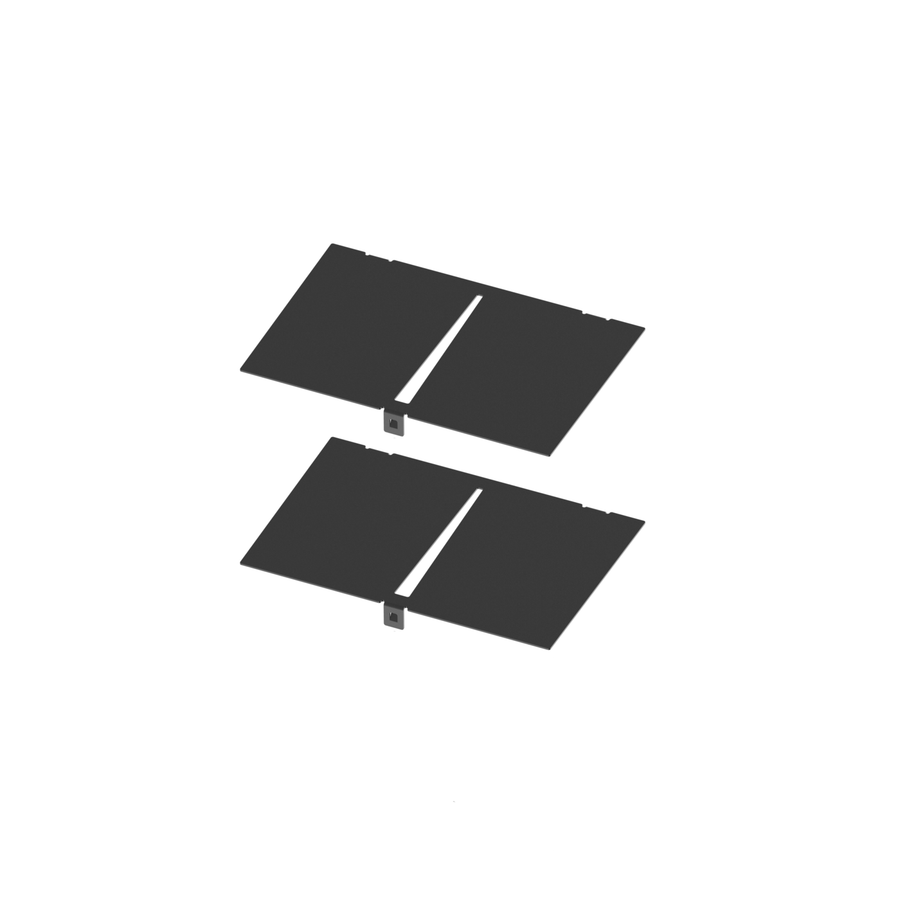 LITEN TERRA Diffusorplatten-Set engstrahlend, schwarz