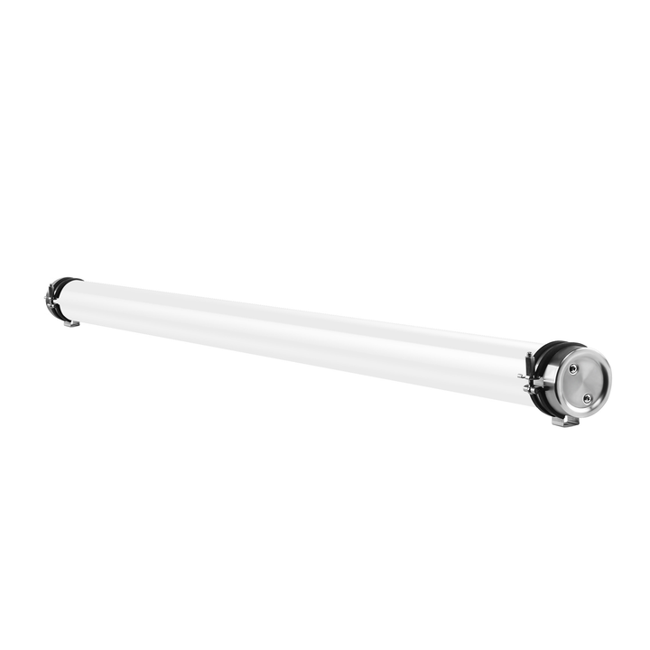 LITEN TUBO LED-Feuchtraumleuchte 1452 mm, Ein/Aus, Durchgangsverdrahtung, IP69, Edelstahl