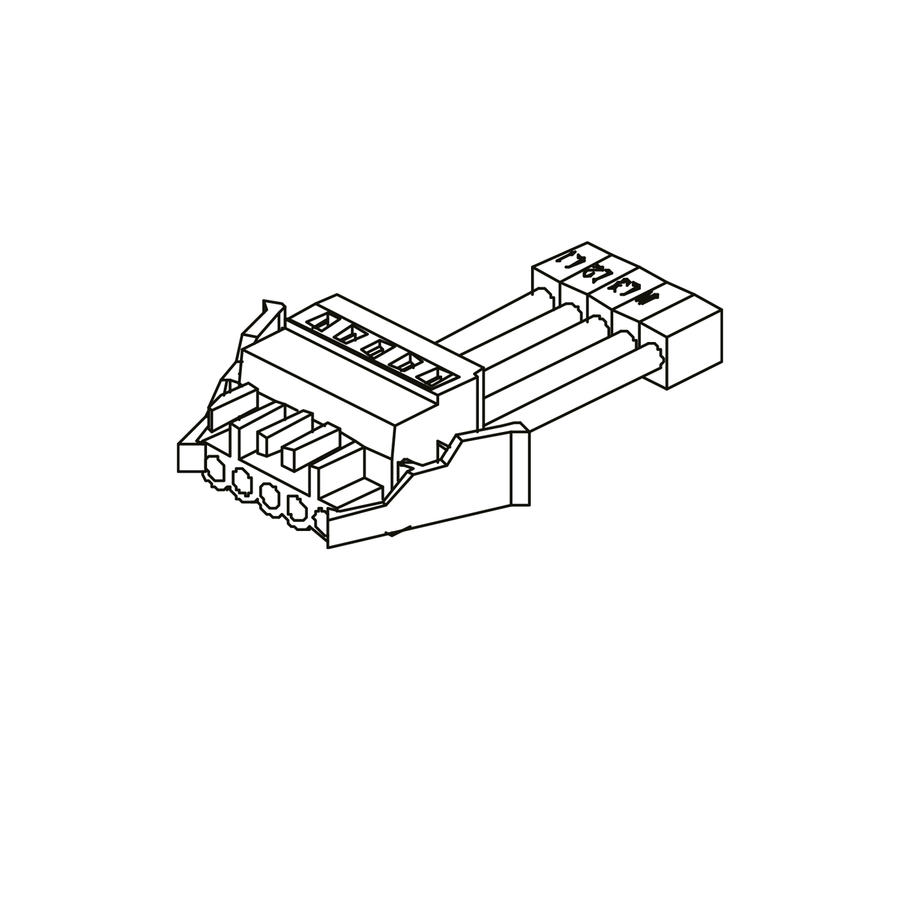 LITEN UNIFLEX Einspeiser 5-polig mit Klemmen
