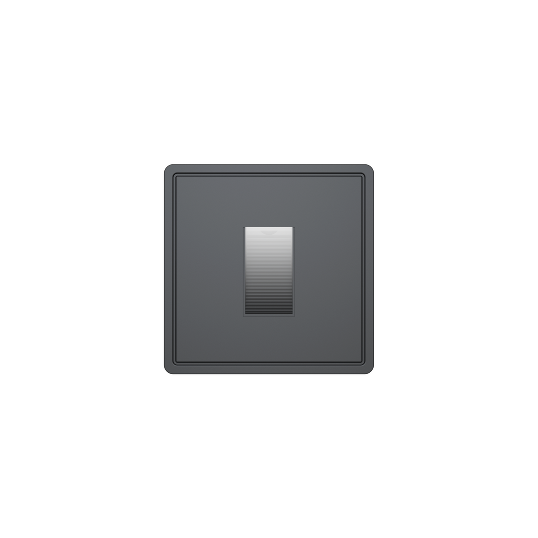 LITEN VERSA LED-Wandeinbauleuchte 110 mm anthrazit, IP65