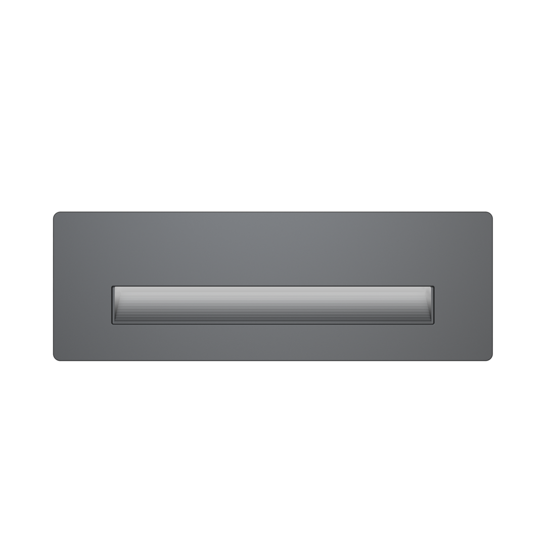 LITEN VERSA LED-Wandeinbauleuchte 180 mm anthrazit, IP65