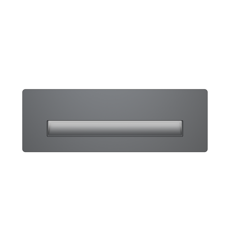 LITEN VERSA LED-Wandeinbauleuchte 180 mm anthrazit, IP65
