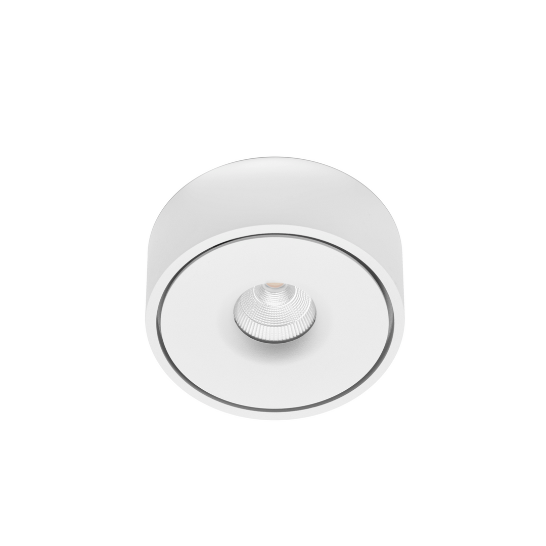LITEN VITALITY 120 LED-Anbauleuchte Ø 120 mm mit Indirektlicht, weiss