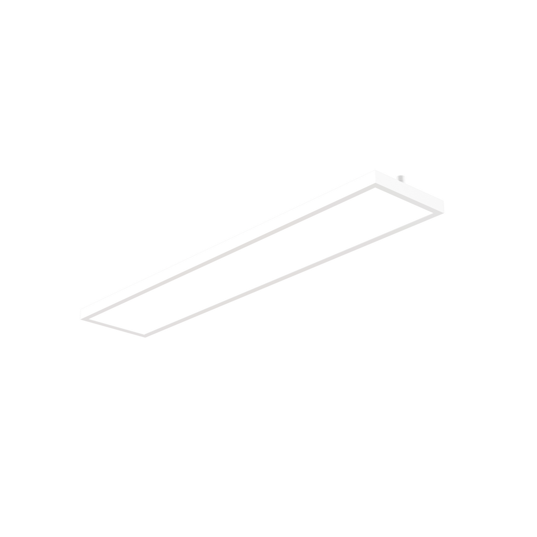 LITEN WORKS LED-Anbauleuchte 1500 mm mit Indirektlicht, weiss
