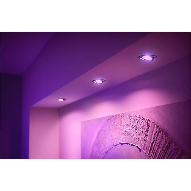 Philips Hue White & Color Ambiance Centura Einbauspot rund - weiss