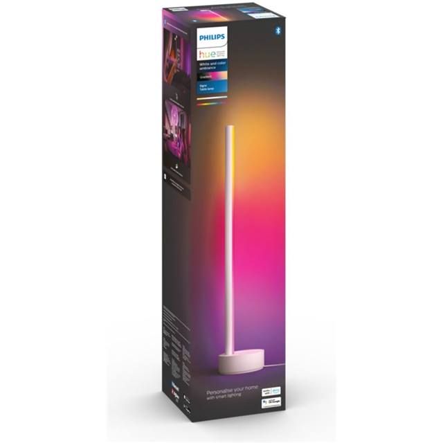 Philips Hue White & Color Ambiance Gradient Signe Tischleuchte - weiss