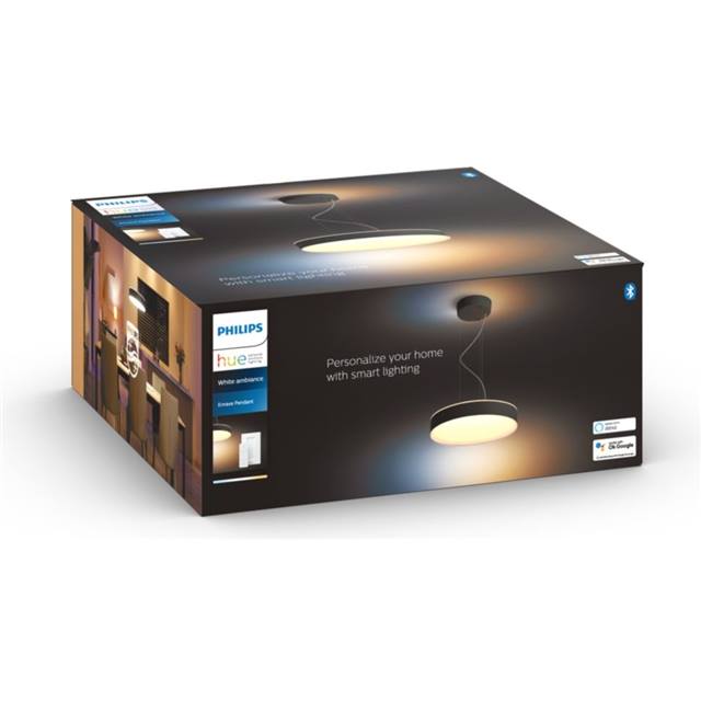 Philips Hue White Ambiance Enrave Pendelleuchte - schwarz