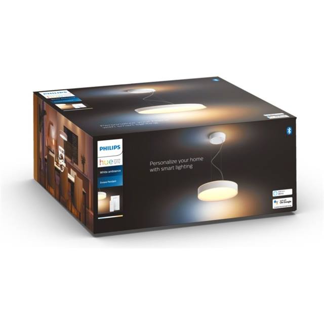 Philips Hue White Ambiance Enrave Pendelleuchte - weiss