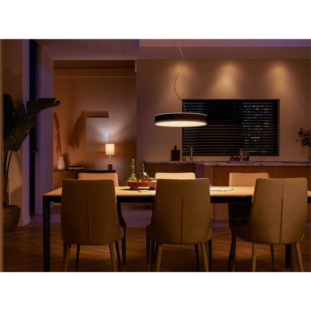 Philips Hue White Ambiance Enrave Pendelleuchte - schwarz